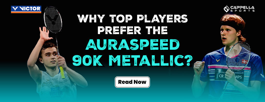 Why Top Players Prefer the Victor Auraspeed 90K Metallic?