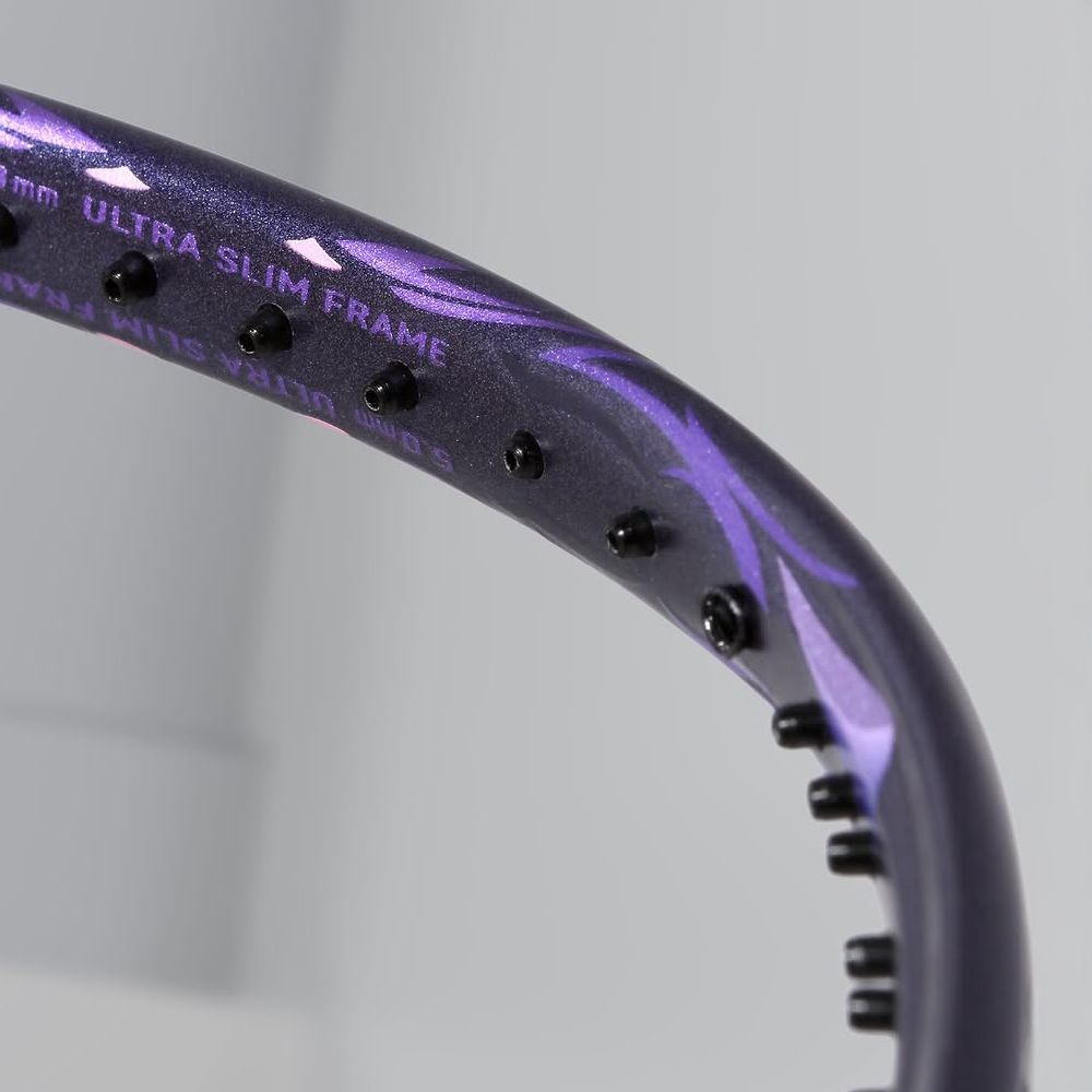 AuraSpeed ARS-FANTOME-J racket Cappella Sports, Victor ARS-FANTOME-J badminton racket, Shevon Jemie Lai racket, world no.1 slimmest frame badminton racket, Nano Aerogel racket, PBO fiber frame, Free Core badminton technology, 5.0mm slim frame racket, Pyrofil shaft badminton, high tension racket, Mystic Wand racket