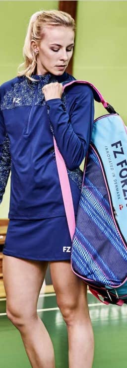 badminton t-shirt, badminton shorts, badminton pants, sportswear for badminton, athletic apparel, performance badminton clothing, breathable badminton clothing, lightweight badminton wear, men's badminton clothing, badminton training wear, badminton gear, sports clothing for badminton, badminton performance apparel, FZ Forza Lavida Pulli Women's Badminton Jacket