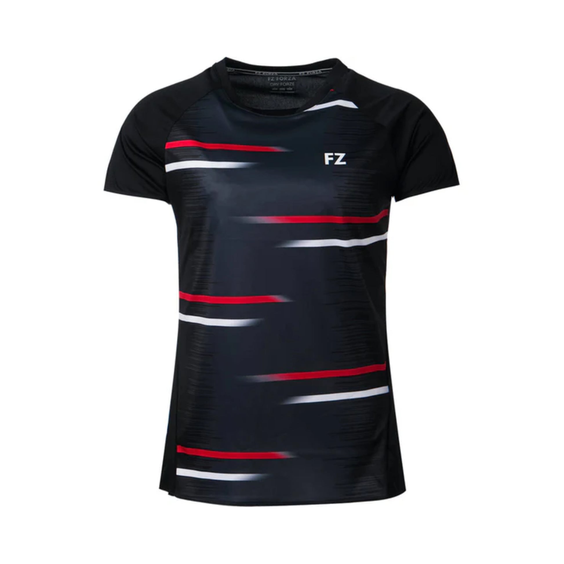 badminton t-shirt, badminton shorts, badminton pants, sportswear for badminton, athletic apparel, performance badminton clothing, breathable badminton clothing, lightweight badminton wear, men's badminton clothing, badminton training wear, badminton gear, sports clothing for badminton, badminton performance apparel, FZ Forza Mobile Women's Badminton T-Shirt