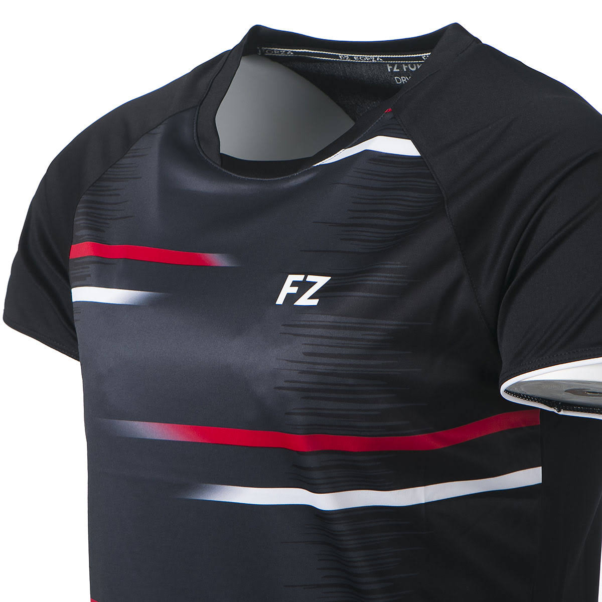 badminton t-shirt, badminton shorts, badminton pants, sportswear for badminton, athletic apparel, performance badminton clothing, breathable badminton clothing, lightweight badminton wear, men's badminton clothing, badminton training wear, badminton gear, sports clothing for badminton, badminton performance apparel, FZ Forza Mobile Women's Badminton T-Shirt