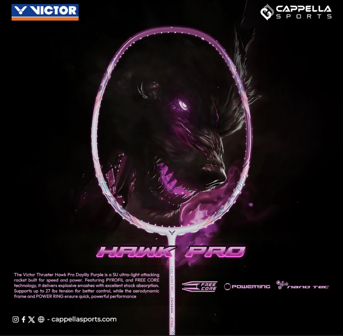Victor Thruster Hawk Pro TK-HAWK-PRO-J (Purple)