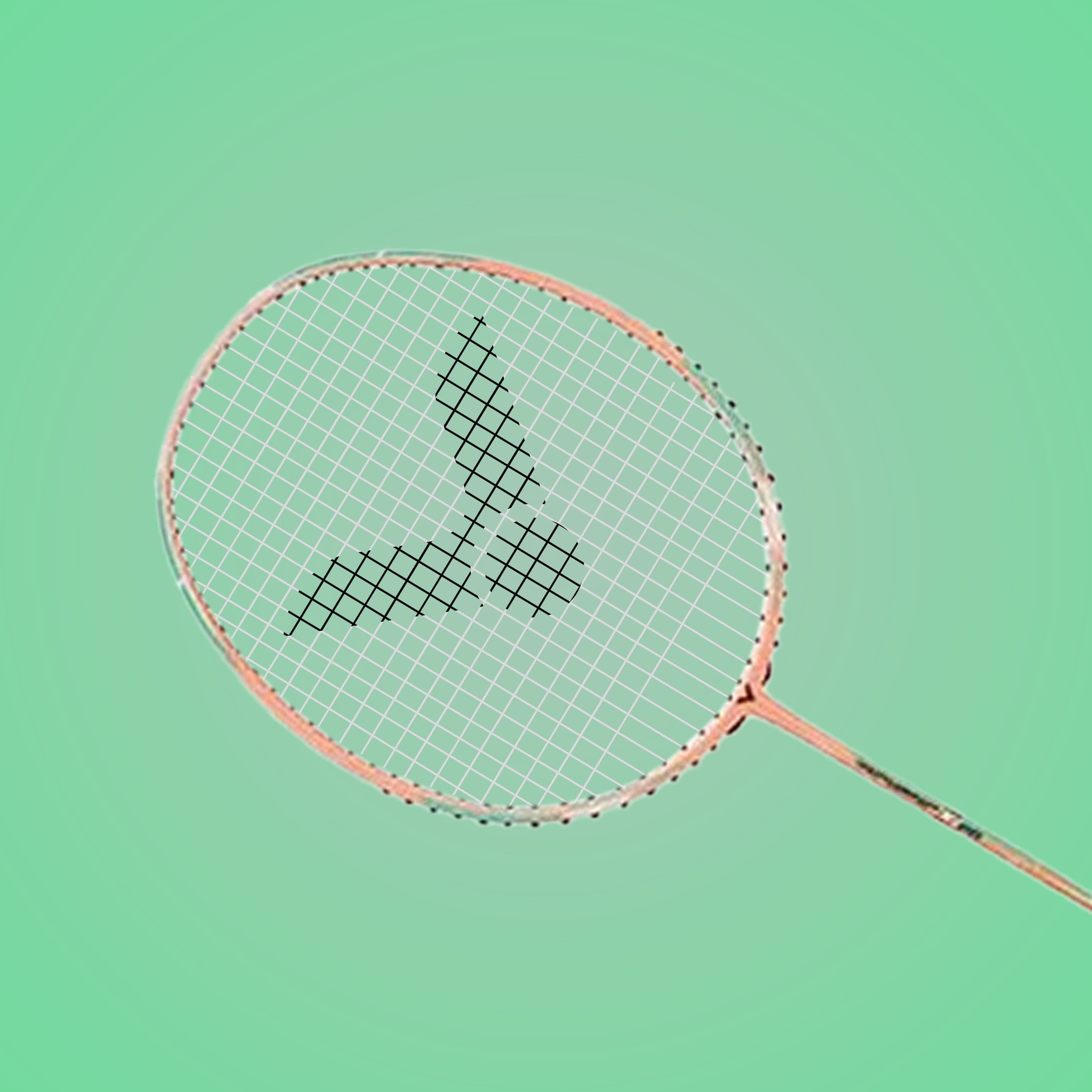 Victor Thruster TK-66 Power Series 7U Strung Badminton