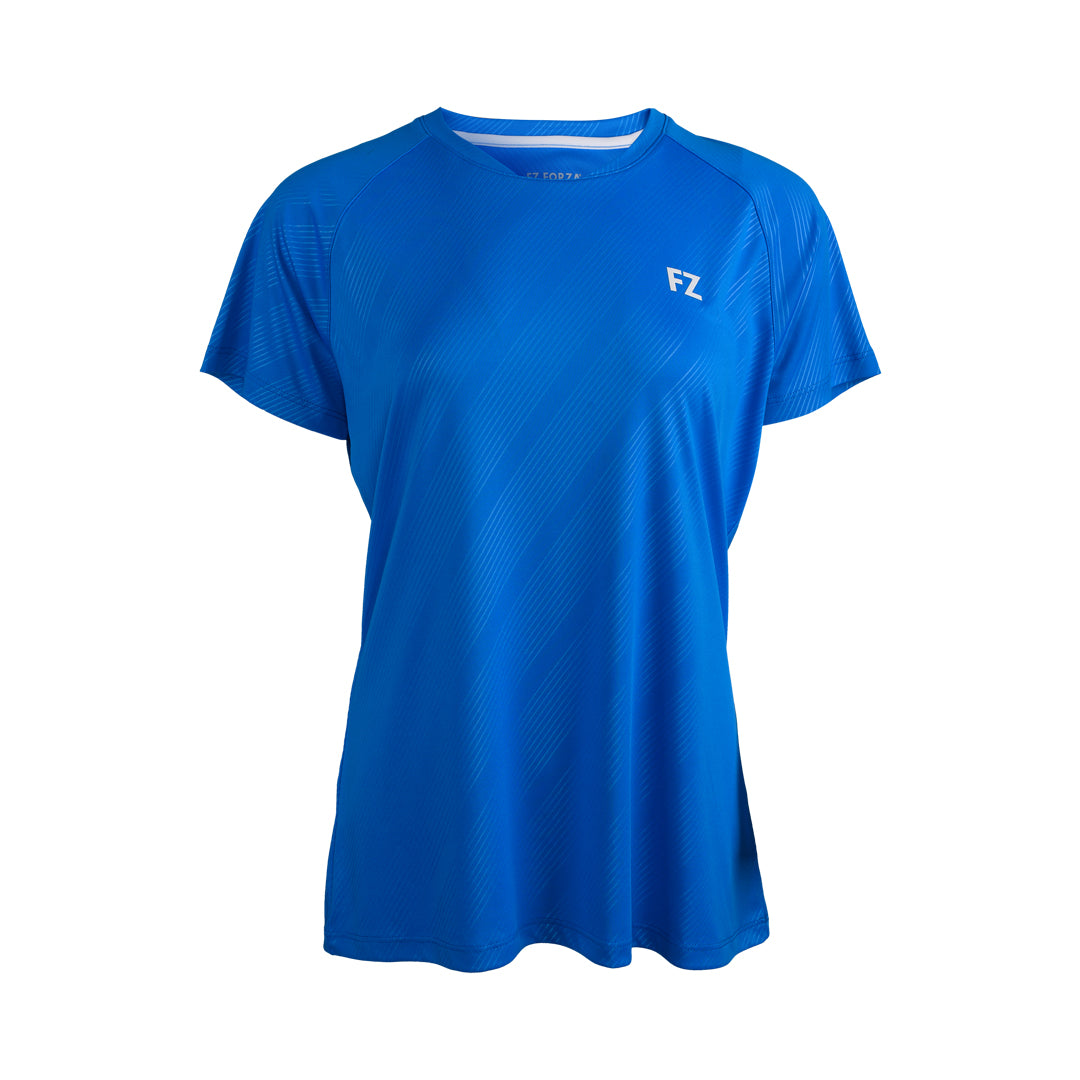 badminton t-shirt, badminton shorts, badminton pants, sportswear for badminton, athletic apparel, performance badminton clothing, breathable badminton clothing, lightweight badminton wear, men's badminton clothing, badminton training wear, badminton gear, sports clothing for badminton, FZ Forza Hedda Women's Badminton T-Shirt