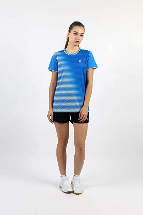 badminton t-shirt, badminton shorts, badminton pants, sportswear for badminton, athletic apparel, performance badminton clothing, breathable badminton clothing, lightweight badminton wear, men's badminton clothing, badminton training wear, badminton gear, sports clothing for badminton, FZ Forza Hulda Women's Badminton T-Shirt