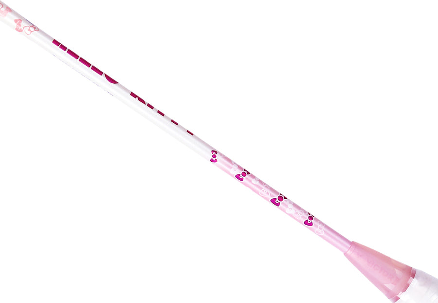 Badminton Racket, Best Badminton Racket, Lightweight Badminton Racket, Professional Badminton Racket, Power Badminton Racket, Control Badminton Racket, Speed Badminton Racket, High-Performance Racket, Carbon Fiber Racket, Graphite Racket, Beginner Badminton Racket, Advanced Badminton Racket, Badminton Racket for Men, Badminton Racket for Women, Singles Badminton Racket, Doubles Badminton Racket, Unstrung Badminton Racket, Strung Badminton Racket, VICTOR X HELLO KITTY DriveX KT I 4U Unstrung Badminton Racket