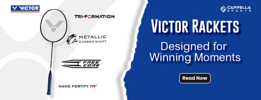 Why Choose Victor Badminton Rackets?