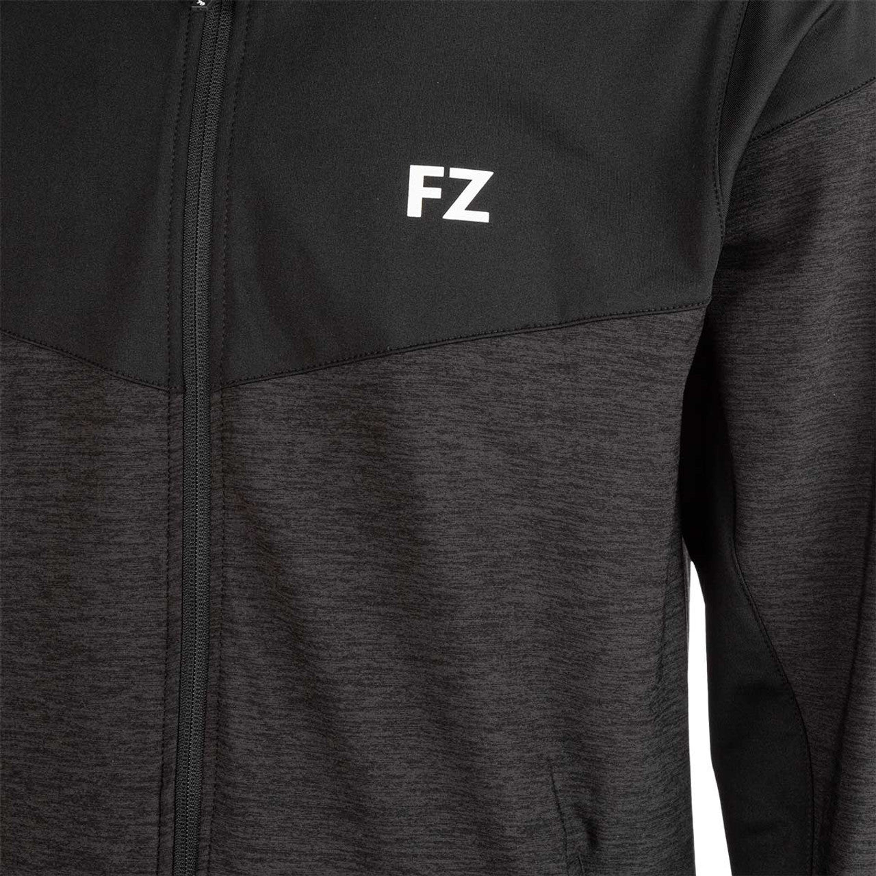 badminton t-shirt, badminton shorts, badminton pants, sportswear for badminton, athletic apparel, performance badminton clothing, breathable badminton clothing, lightweight badminton wear, men's badminton clothing, badminton training wear, badminton gear, sports clothing for badminton, badminton performance apparel, FZ Forza Bradford Men's Badminton Jacket