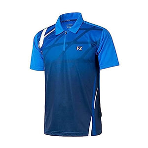 badminton t-shirt, badminton shorts, badminton pants, sportswear for badminton, athletic apparel, performance badminton clothing, breathable badminton clothing, lightweight badminton wear, men's badminton clothing, badminton training wear, badminton gear, sports clothing for badminton, badminton performance apparel, FZ Forza Gage Junior Polo T-shirt
