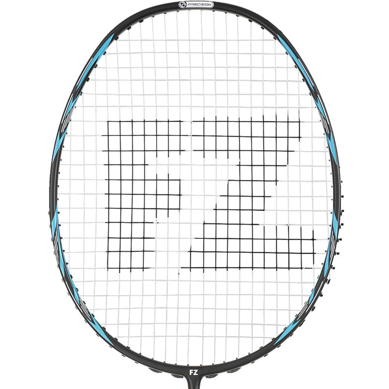 FZ Forza HT Precision 72F 4U Strung Badminton Racket (Light Blue
