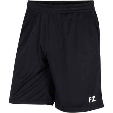 badminton t-shirt, badminton shorts, badminton pants, sportswear for badminton, athletic apparel, performance badminton clothing, breathable badminton clothing, lightweight badminton wear, men's badminton clothing, badminton training wear, badminton gear, sports clothing for badminton,FZ Forza Landers Black Badminton Shorts