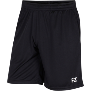 badminton t-shirt, badminton shorts, badminton pants, sportswear for badminton, athletic apparel, performance badminton clothing, breathable badminton clothing, lightweight badminton wear, men's badminton clothing, badminton training wear, badminton gear, sports clothing for badminton,FZ Forza Landers Black Badminton Shorts