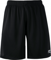 badminton t-shirt, badminton shorts, badminton pants, sportswear for badminton, athletic apparel, performance badminton clothing, breathable badminton clothing, lightweight badminton wear, men's badminton clothing, badminton training wear, badminton gear, sports clothing for badminton,FZ Forza Landers Black Badminton Shorts