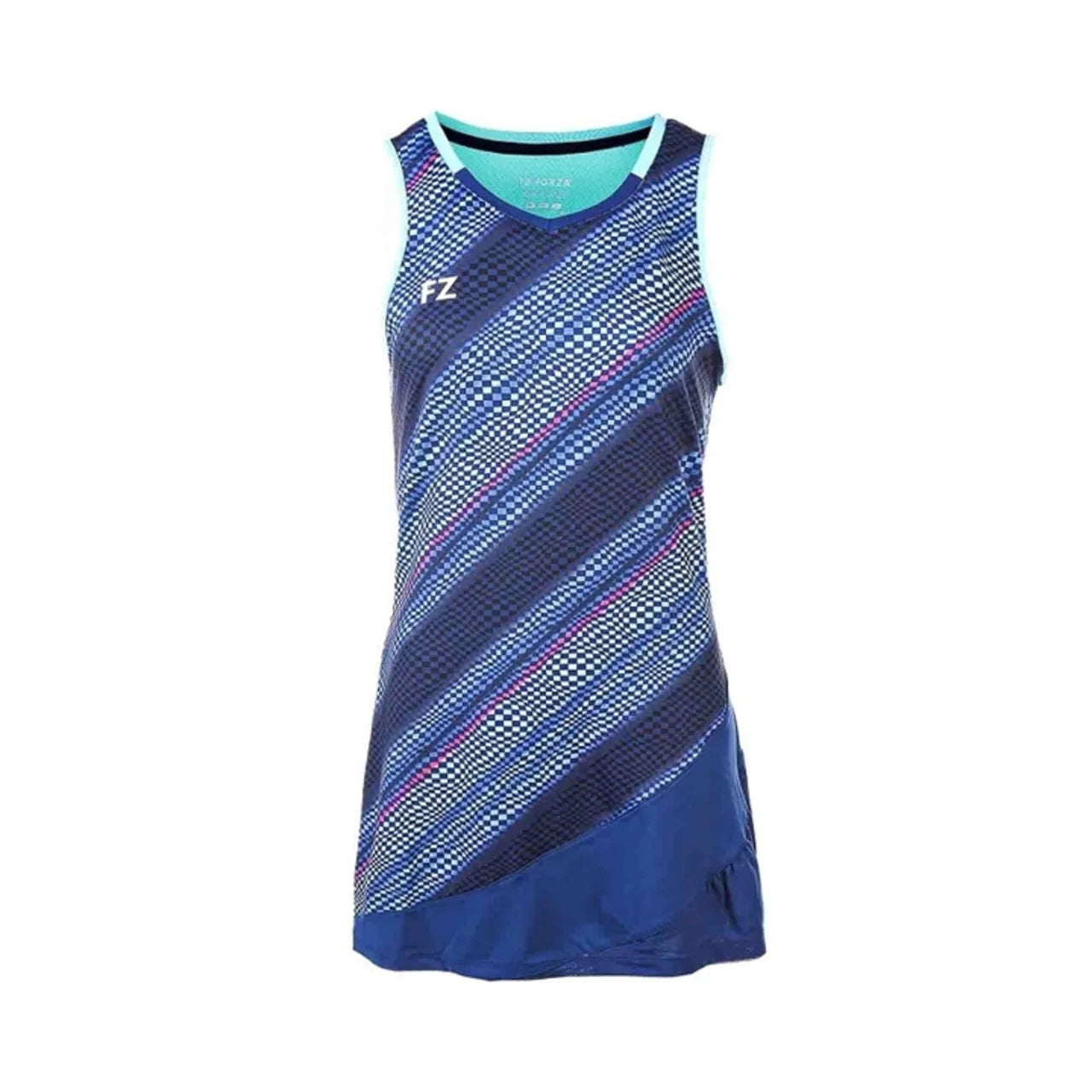 badminton t-shirt, badminton shorts, badminton pants, sportswear for badminton, athletic apparel, performance badminton clothing, breathable badminton clothing, lightweight badminton wear, men's badminton clothing, badminton training wear, badminton gear, sports clothing for badminton, badminton performance apparel, FZ Forza Leslie Women's Badminton Dress