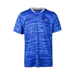 badminton t-shirt, badminton shorts, badminton pants, sportswear for badminton, athletic apparel, performance badminton clothing, breathable badminton clothing, lightweight badminton wear, men's badminton clothing, badminton training wear, badminton gear, sports clothing for badminton, badminton performance apparel, FZ Forza Malone Junior Badminton T-shirt