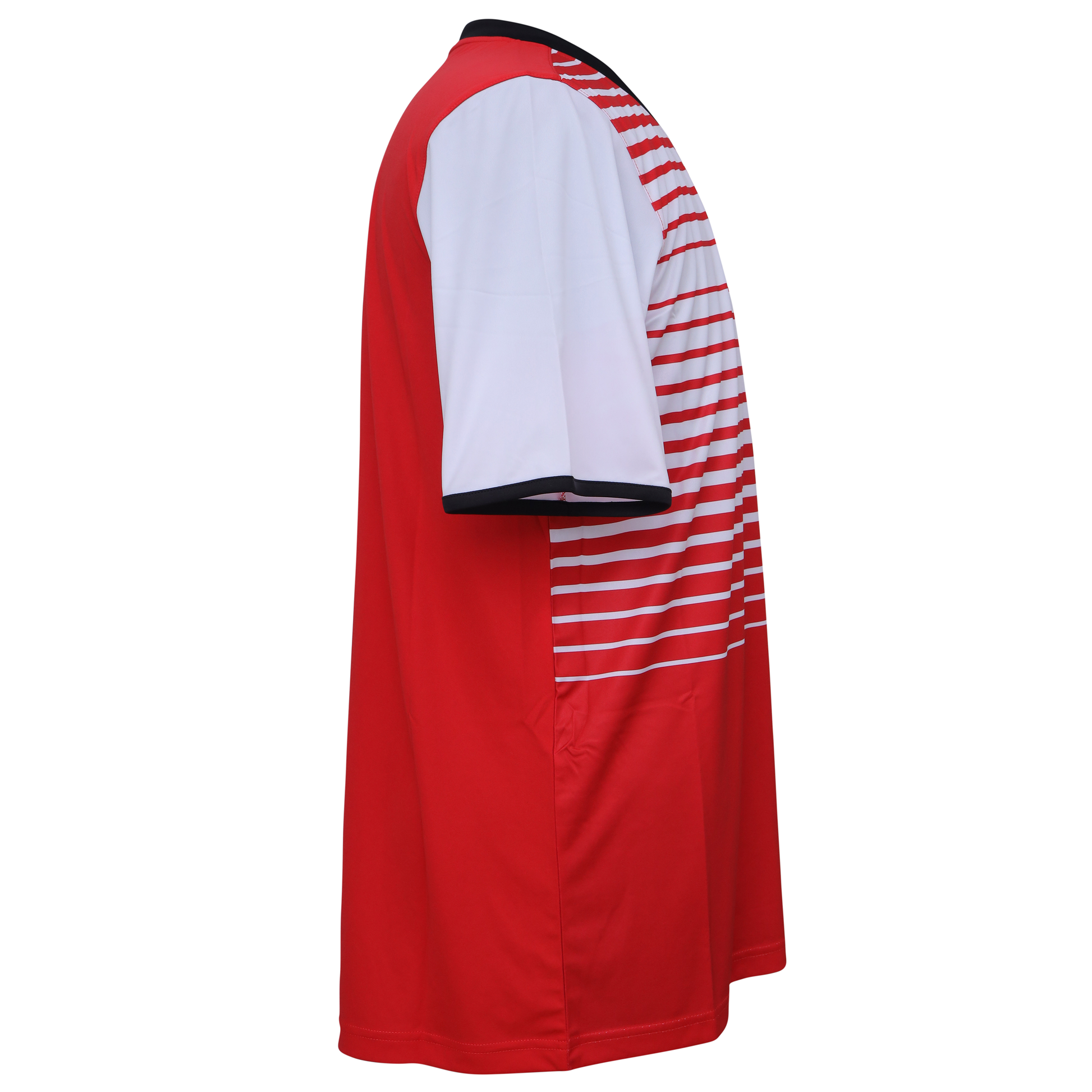 badminton t-shirt, badminton shorts, badminton pants, sportswear for badminton, athletic apparel, performance badminton clothing, breathable badminton clothing, lightweight badminton wear, men's badminton clothing, badminton training wear, badminton gear, sports clothing for badminton,FZ Forza Rio Bianco T-Shirt SS Chinese Red