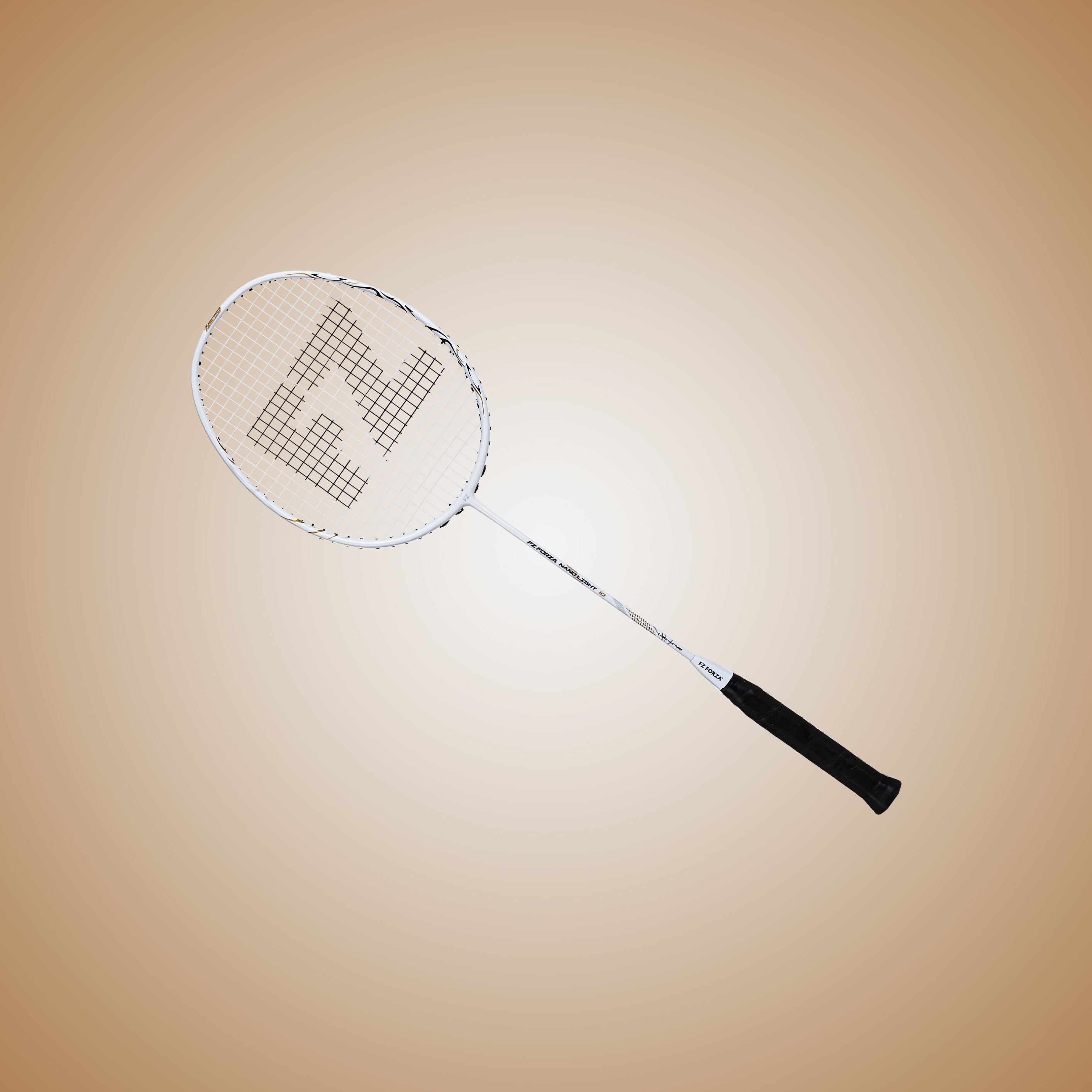 【ナホ】10粒 5A ホワイトラブラドライト Φ7.3mm Forza Nano Light 10 5U Badminton Racket (White) - Speed, Power