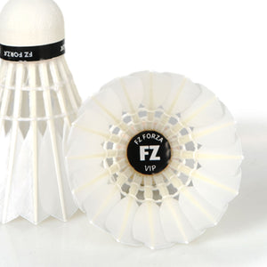 VIP Goose Feather Badminton Shuttlecock (12 Pieces)