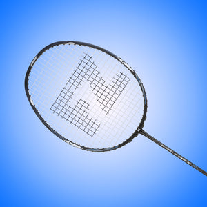 HT Power 30 Unstrung Attacking Badminton Racket (Black) - 3U/G5