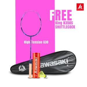 Badminton Racket, Best Badminton Racket, Lightweight Badminton Racket, Professional Badminton Racket, Power Badminton Racket, Control Badminton Racket, Speed Badminton Racket, High-Performance Racket, Carbon Fiber Racket, Graphite Racket, Beginner Badminton Racket, Advanced Badminton Racket, Badminton Racket for Men, Badminton Racket for Women, Singles Badminton Racket, Doubles Badminton Racket, Unstrung Badminton Racket, Strung Badminton Racket, Kawasaki High Tension G30 (4U) Unstrung Badminton Racket