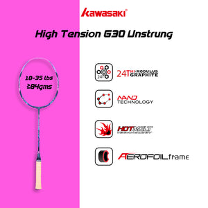 Badminton Racket, Best Badminton Racket, Lightweight Badminton Racket, Professional Badminton Racket, Power Badminton Racket, Control Badminton Racket, Speed Badminton Racket, High-Performance Racket, Carbon Fiber Racket, Graphite Racket, Beginner Badminton Racket, Advanced Badminton Racket, Badminton Racket for Men, Badminton Racket for Women, Singles Badminton Racket, Doubles Badminton Racket, Unstrung Badminton Racket, Strung Badminton Racket, Kawasaki High Tension G30 (4U) Unstrung Badminton Racket