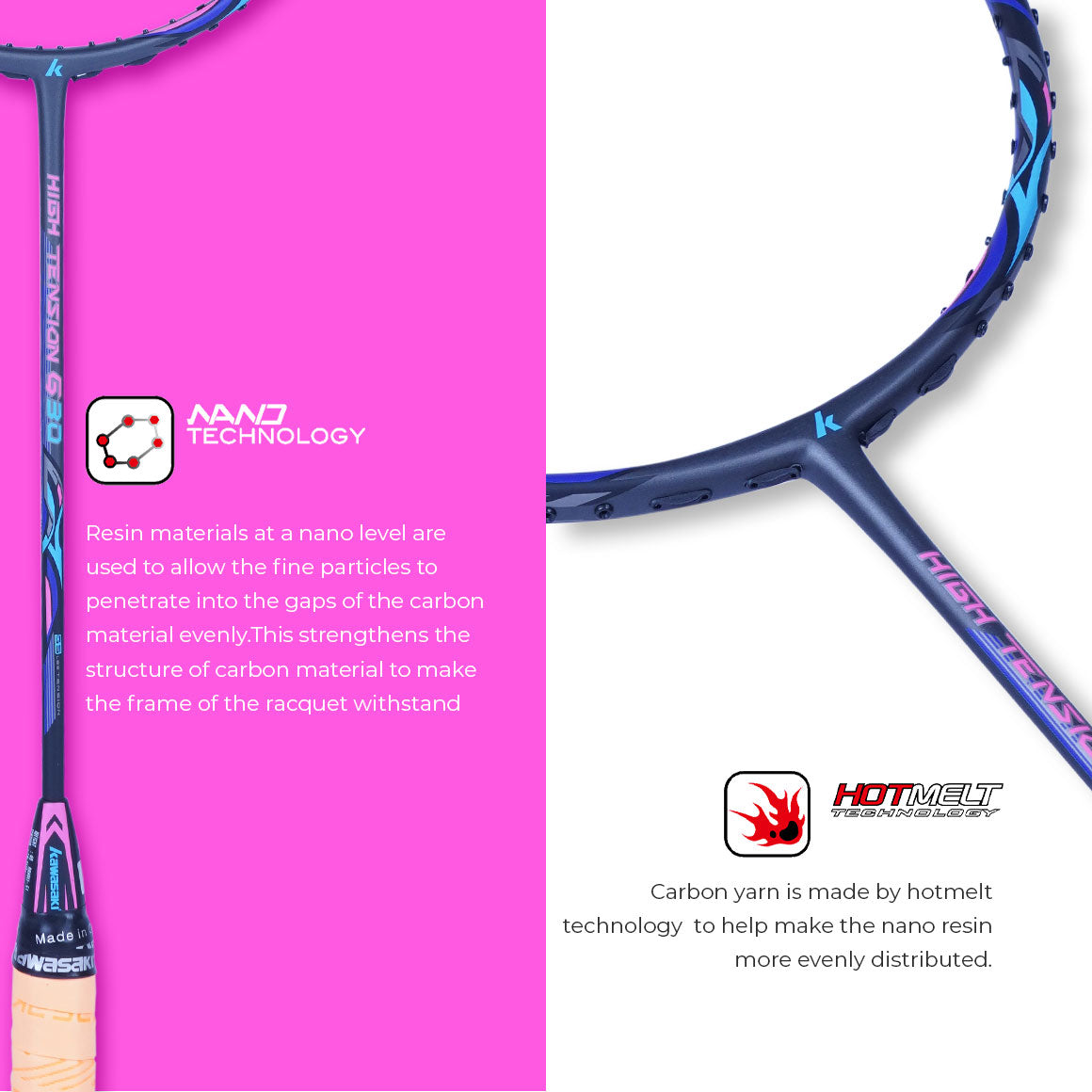 Badminton Racket, Best Badminton Racket, Lightweight Badminton Racket, Professional Badminton Racket, Power Badminton Racket, Control Badminton Racket, Speed Badminton Racket, High-Performance Racket, Carbon Fiber Racket, Graphite Racket, Beginner Badminton Racket, Advanced Badminton Racket, Badminton Racket for Men, Badminton Racket for Women, Singles Badminton Racket, Doubles Badminton Racket, Unstrung Badminton Racket, Strung Badminton Racket, Kawasaki High Tension G30 (4U) Unstrung Badminton Racket
