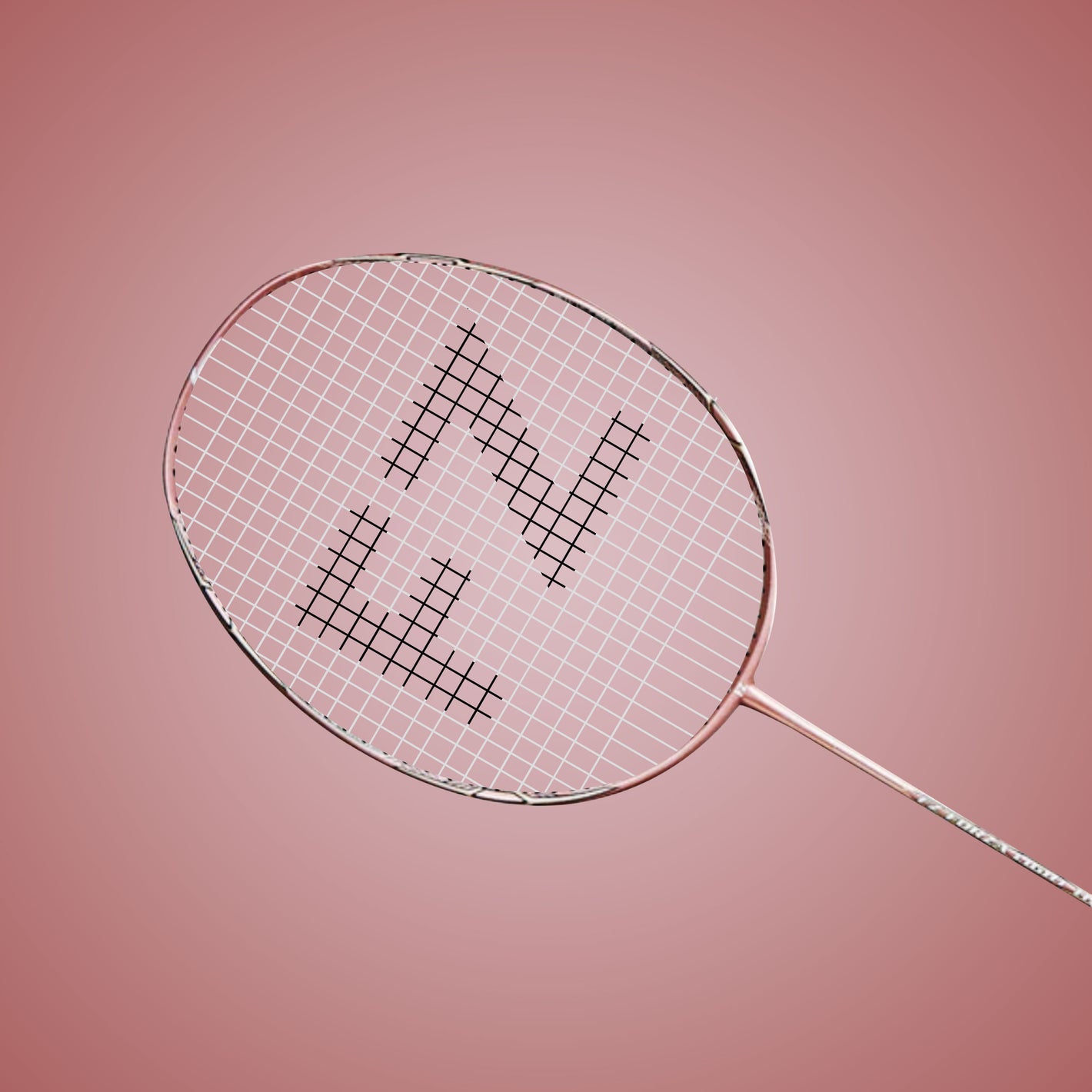 Light 11.1 Medium Strung Defensive Badminton Racket (Lilac)- 4U/G5