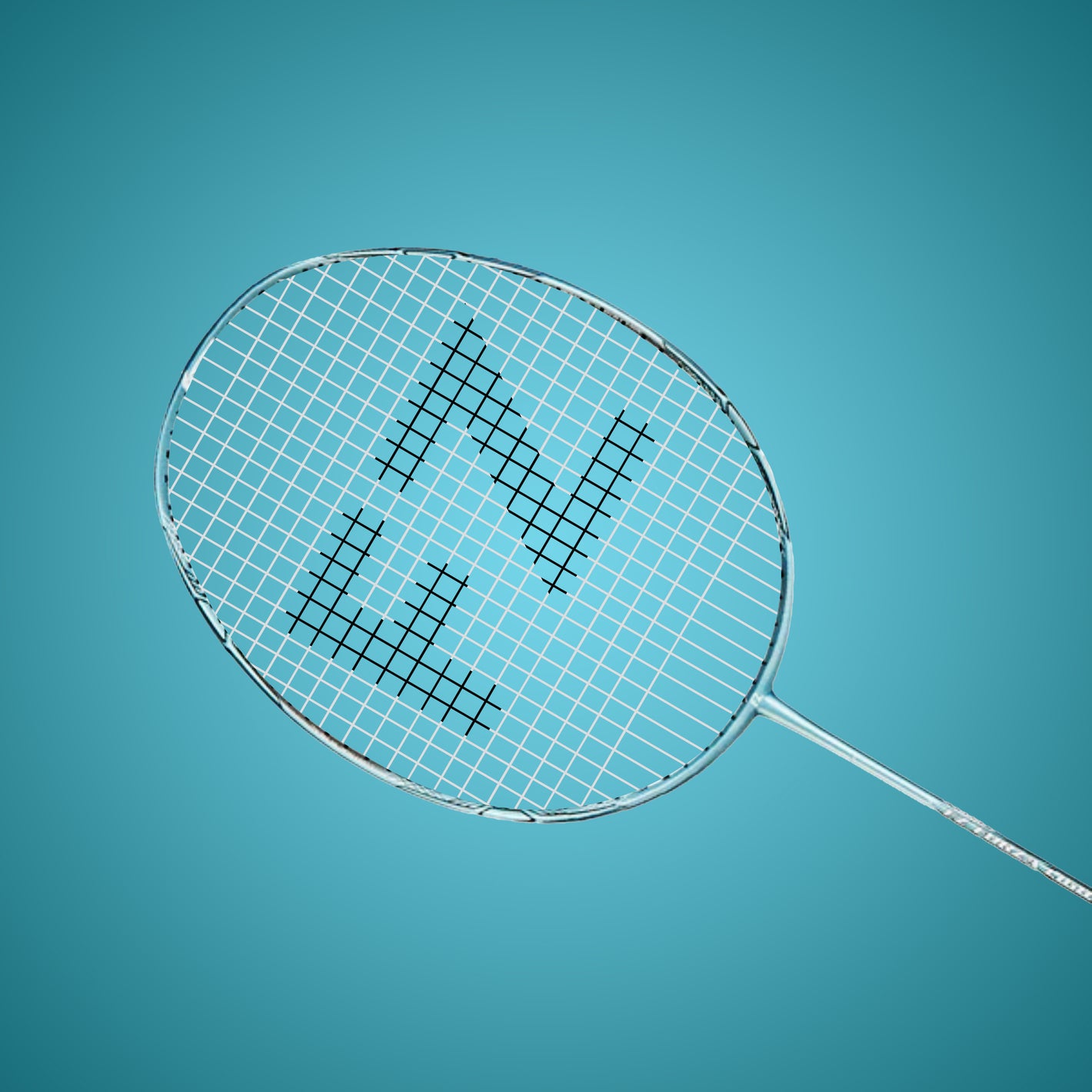 Light 11.1 Medium Strung Defensive Badminton Racket (Blue Fish) - 4U/G5
