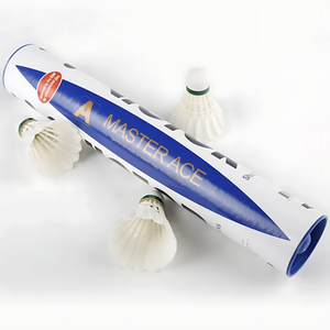 Master Ace Goose Feather Shuttle | BWF Approved | (12 Pcs) - Speed 76