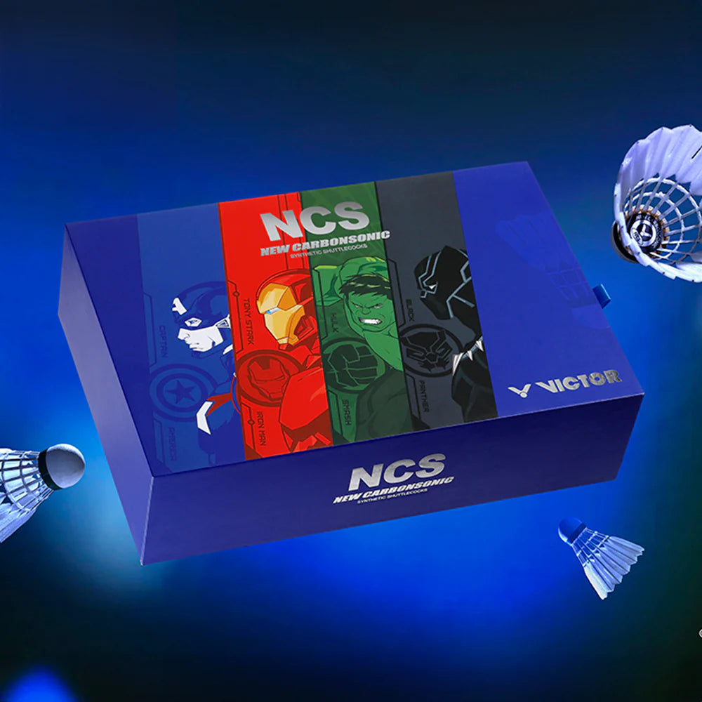 Victor NCS Avengers Carbon Shuttle Boxset of 4 Tubes