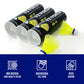 NS 10 Nylon Badminton Shuttlecock, Medium Speed (6 Pieces)