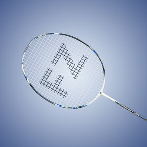 Precision 11000 Medium Strung Badminton Racket(White) - 3U/G4