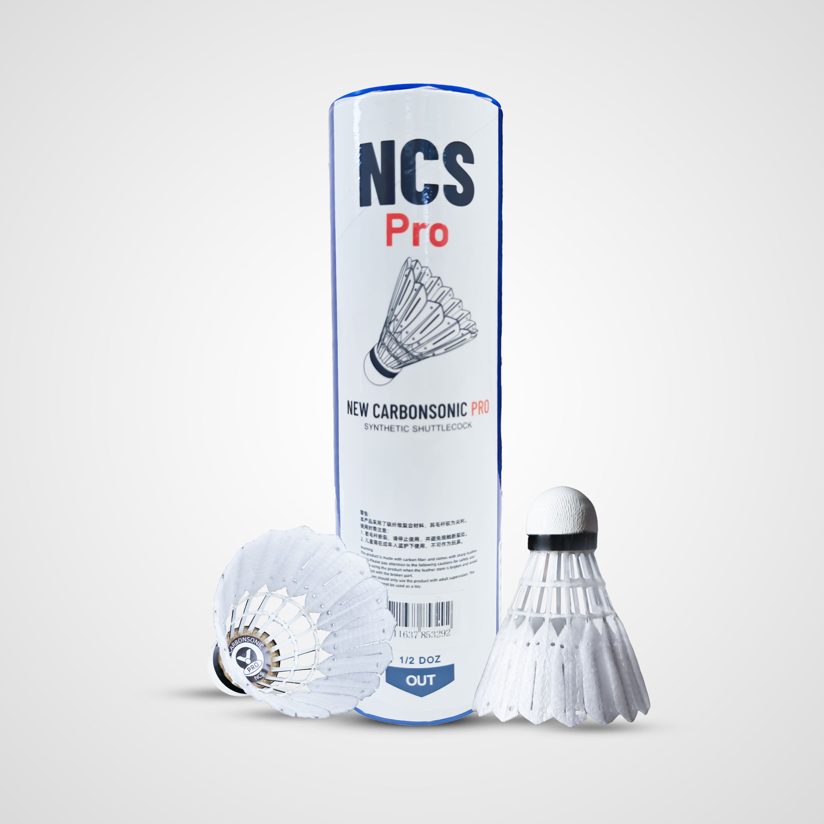 Mas Pro Shuttle Racket NCS PRO Shuttles | Trusted by Badminton Asia | The Future of Feather