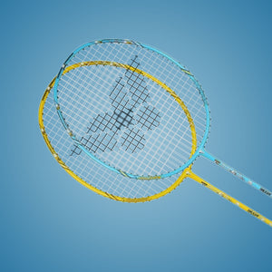 Auraspeed SN Strung Badminton Racket Set of 2(Peanuts Edition)