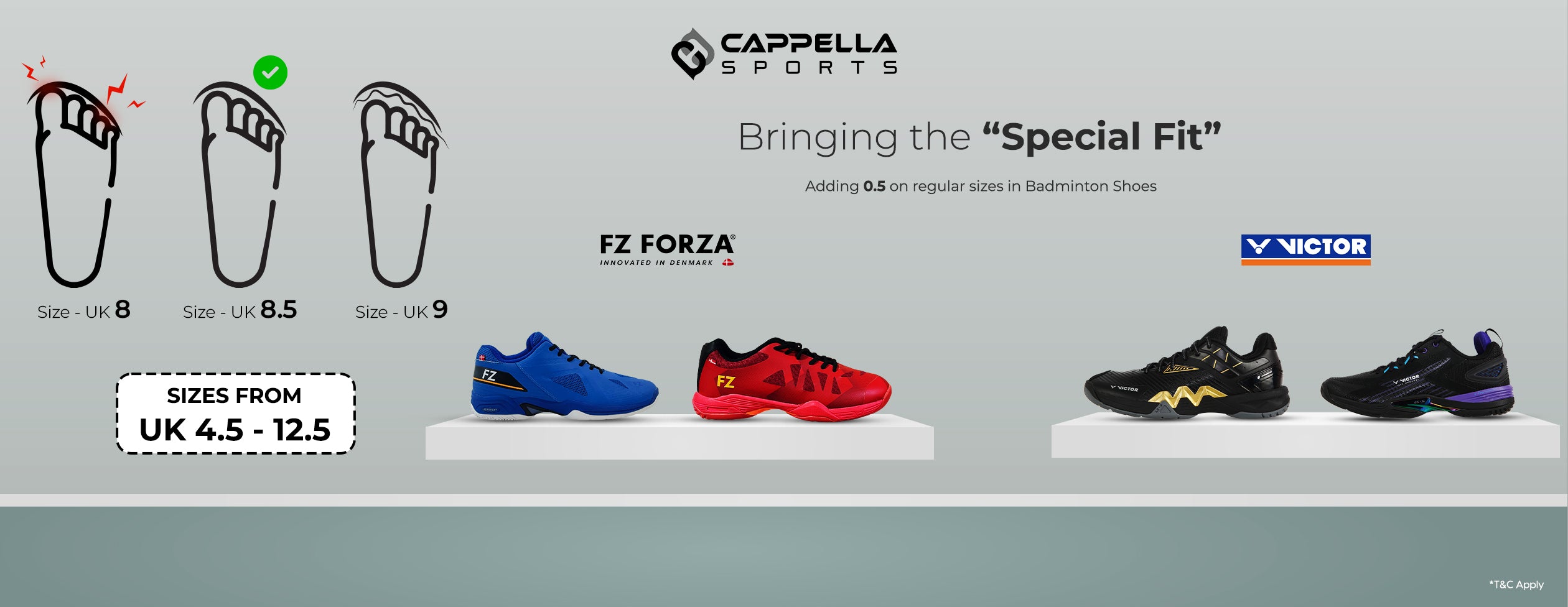 Cappella Sports | Buy Badminton Products Online