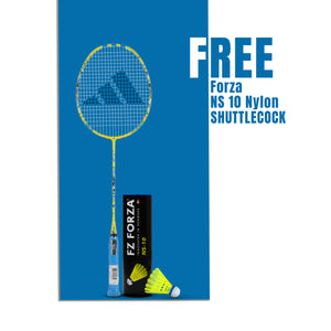 Spieler E08.1 Schock Strung Badminton Racket (Lime) - 4U/G5
