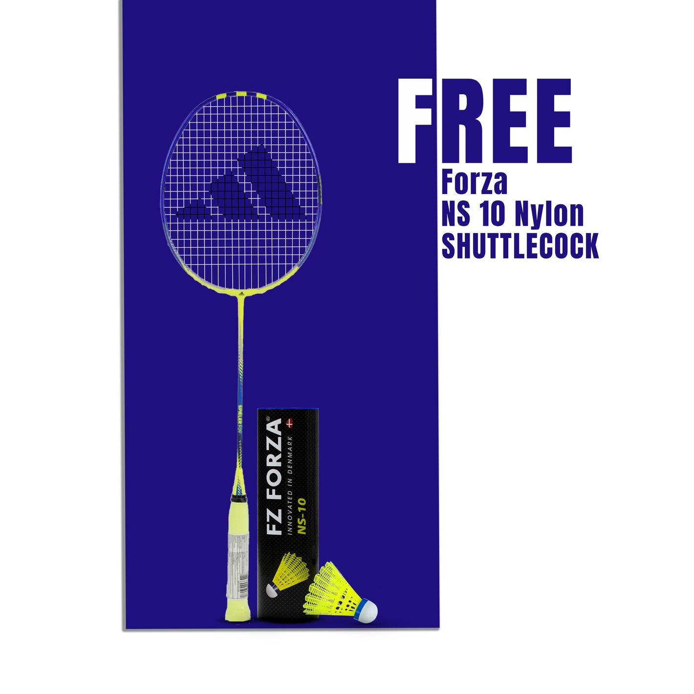 Spieler F09 Strung Badminton Racket (Solar Yellow) -5U/G5