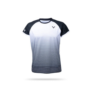 badminton t-shirt, badminton shorts, badminton pants, sportswear for badminton, athletic apparel, performance badminton clothing, breathable badminton clothing, lightweight badminton wear, men's badminton clothing, badminton training wear, badminton gear, sports clothing for badminton, badminton performance apparel, Victor T-39014 Women's Badminton T-Shirt