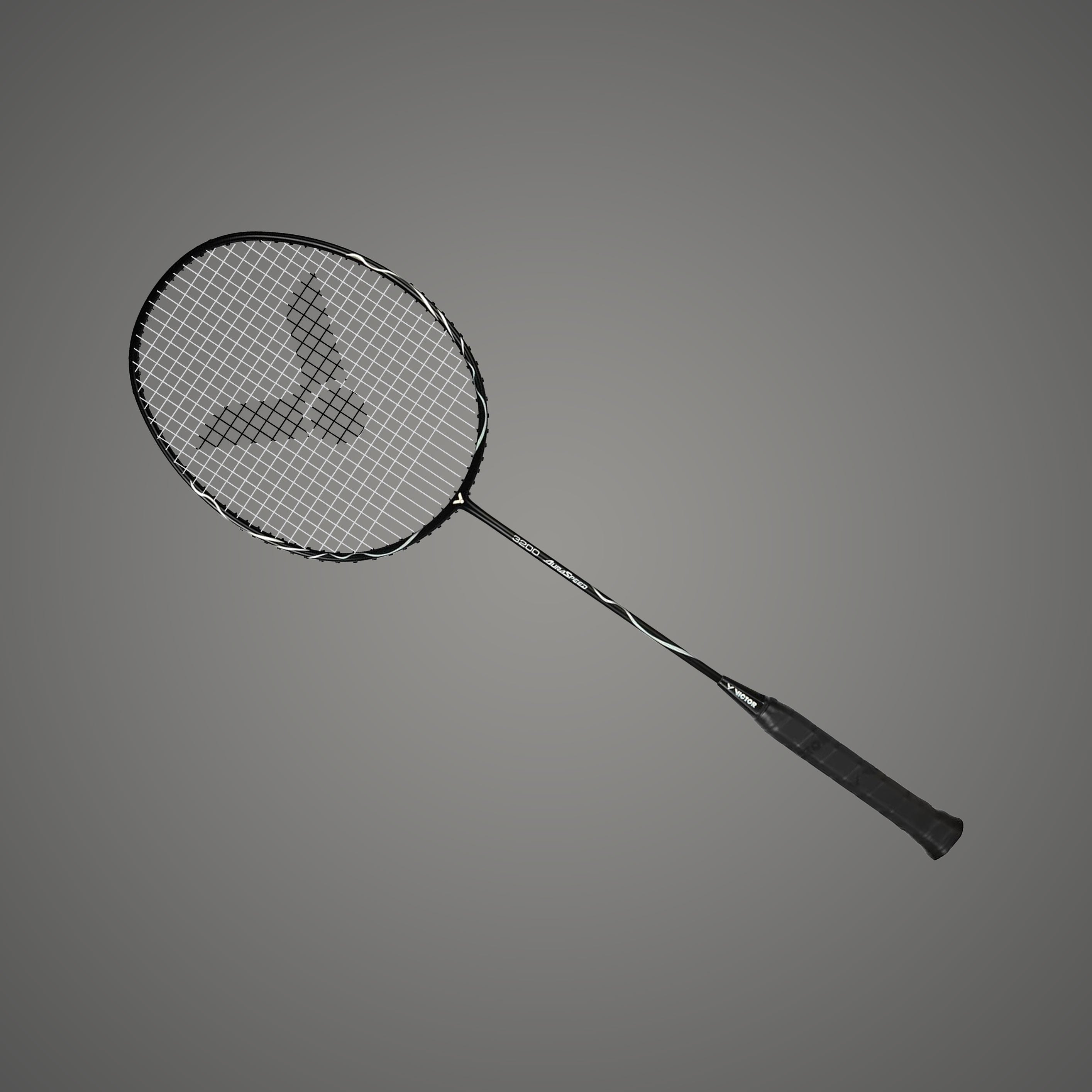 VICTOR AuraSpeed 3200 4U Badminton Racket – Medium Flex, Head