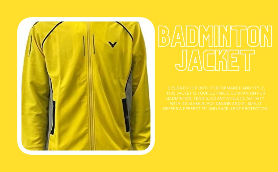 VICTOR J-3264 E Training Series Knitted Badminton Jacket (Bright