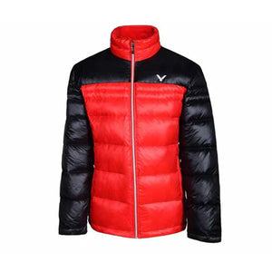 badminton t-shirt, badminton shorts, badminton pants, sportswear for badminton, athletic apparel, performance badminton clothing, breathable badminton clothing, lightweight badminton wear, men's badminton clothing, badminton training wear, badminton gear, sports clothing for badminton,VICTOR J-3270 D Casual Series Down Badminton Jacket
