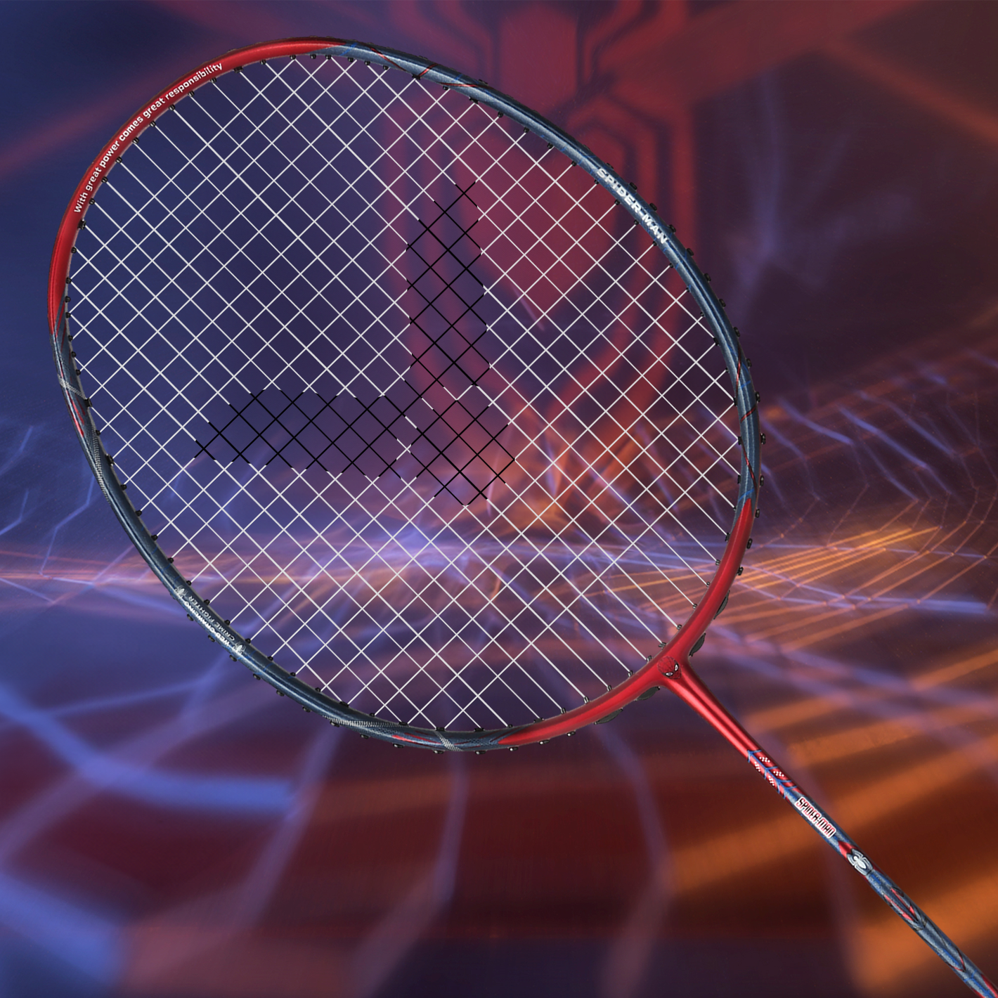Badminton Racket, Best Badminton Racket, Lightweight Badminton Racket, Professional Badminton Racket, Power Badminton Racket, Control Badminton Racket, Speed Badminton Racket, High-Performance Racket, Carbon Fiber Racket, Graphite Racket, Beginner Badminton Racket, Advanced Badminton Racket, Badminton Racket for Men, Badminton Racket for Women, Singles Badminton Racket, Doubles Badminton Racket, Unstrung Badminton Racket, Strung Badminton Racket, VICTOR X Spider-Man Auraspeed 4U Badminton Racket 