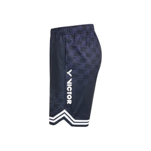 badminton t-shirt, badminton shorts, badminton pants, sportswear for badminton, athletic apparel, performance badminton clothing, breathable badminton clothing, lightweight badminton wear, men's badminton clothing, badminton training wear, badminton gear, sports clothing for badminton, Victor R-45200 A Tournament Series Badminton Shorts