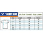 badminton t-shirt, badminton shorts, badminton pants, sportswear for badminton, athletic apparel, performance badminton clothing, breathable badminton clothing, lightweight badminton wear, men's badminton clothing, badminton training wear, badminton gear, sports clothing for badminton, badminton performance apparel, Victor T-39013 Women's Badminton T-shirt