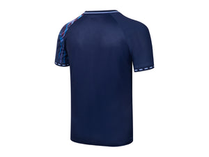 badminton t-shirt, badminton shorts, badminton pants, sportswear for badminton, athletic apparel, performance badminton clothing, breathable badminton clothing, lightweight badminton wear, men's badminton clothing, badminton training wear, badminton gear, sports clothing for badminton, Victor T-45002 Unisex Badminton T-Shirt