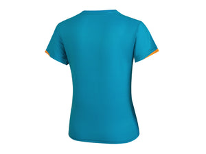 badminton t-shirt, badminton shorts, badminton pants, sportswear for badminton, athletic apparel, performance badminton clothing, breathable badminton clothing, lightweight badminton wear, men's badminton clothing, badminton training wear, badminton gear, sports clothing for badminton, Victor T-46000 TD Women's Badminton T-Shirt