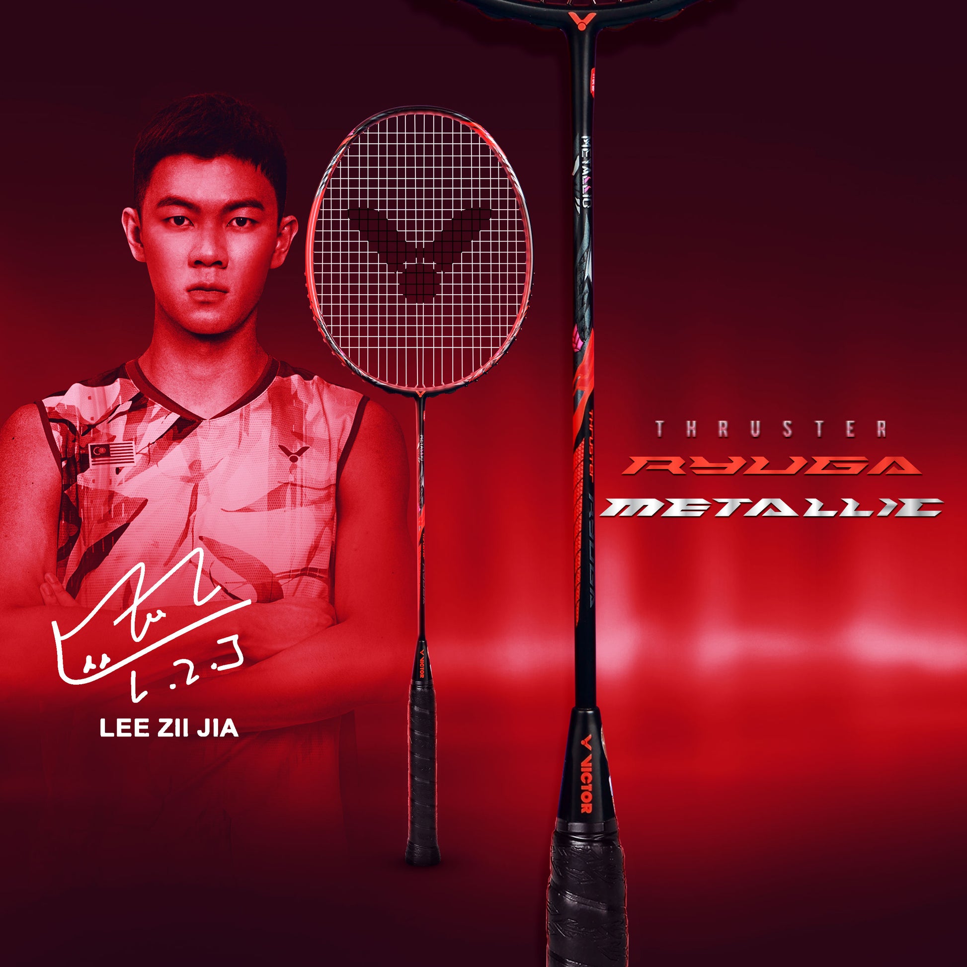 Badminton Racket, Best Badminton Racket, Lightweight Badminton Racket, Professional Badminton Racket, Power Badminton Racket, Control Badminton Racket, Speed Badminton Racket, High-Performance Racket, Carbon Fiber Racket, Graphite Racket, Beginner Badminton Racket, Advanced Badminton Racket, Badminton Racket for Men, Badminton Racket for Women, Singles Badminton Racket, Doubles Badminton Racket, Unstrung Badminton Racket, Strung Badminton Racket, Victor Thruster RYUGA METALLIC C 4U G5 Badminton Racket