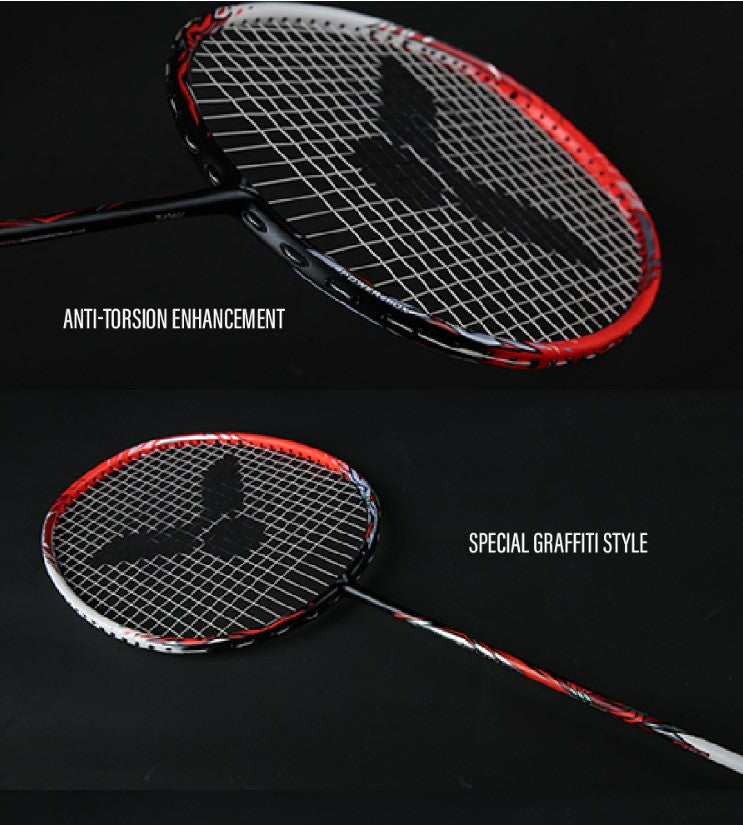 Badminton Racket, Best Badminton Racket, Lightweight Badminton Racket, Professional Badminton Racket, Power Badminton Racket, Control Badminton Racket, Speed Badminton Racket, High-Performance Racket, Carbon Fiber Racket, Graphite Racket, Beginner Badminton Racket, Advanced Badminton Racket, Badminton Racket for Men, Badminton Racket for Women, Singles Badminton Racket, Doubles Badminton Racket, Unstrung Badminton Racket, Strung Badminton Racket, Victor Thruster Ryuga II Badminton Racket