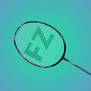 Power 988 Very Stiff Strung Attacking Badminton Racket (Wine Red)-3U/G5