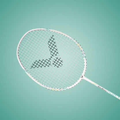 Auraspeed ARS-150CL-S G5 Strung (85-95g) Aluminum Badminton Racket(Silver)